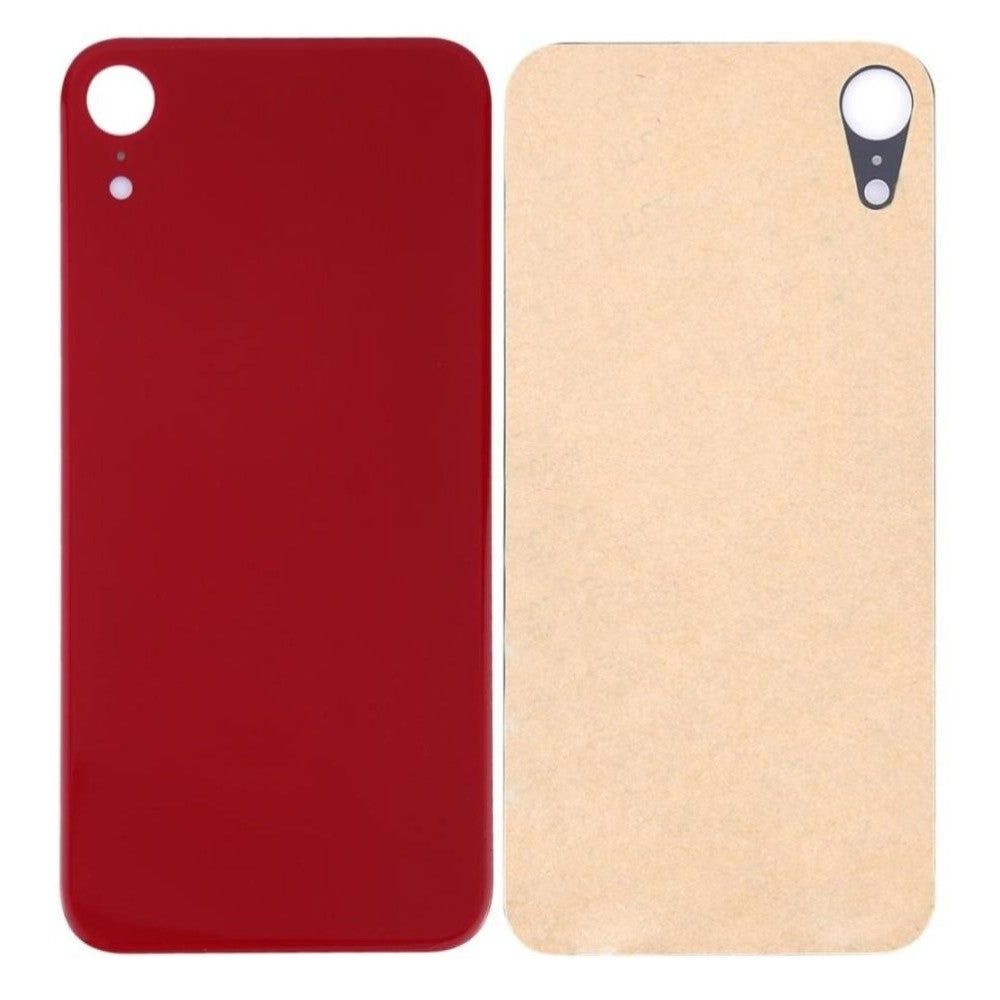 Back Glass Panel for Apple iPhone XR Red - EGFix Back Glass Panel for Apple iPhone XR Red - EGFix